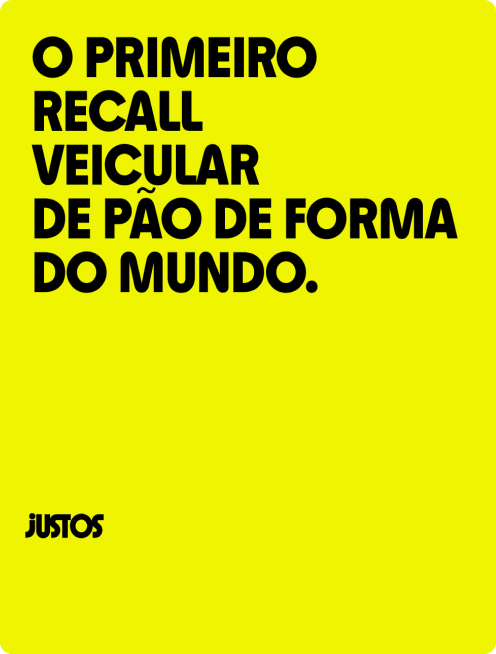 O primeiro recall veicular de pão de forma do mundo